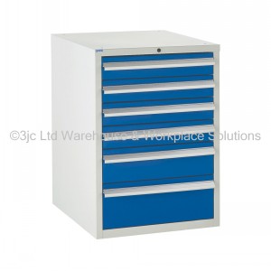 Euroslide Storage Cabinet 6 Drawer 825mm